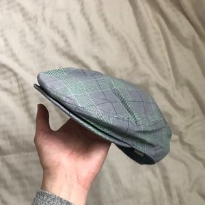 plaid cabby hat
